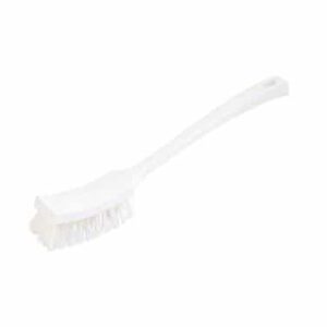 Stielbürste lang weiß
